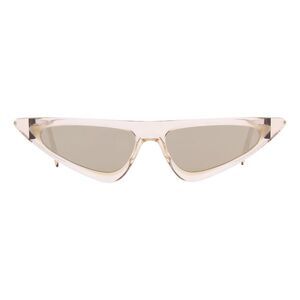 Andy Wolf Beige Acetate Women's Sunglasses